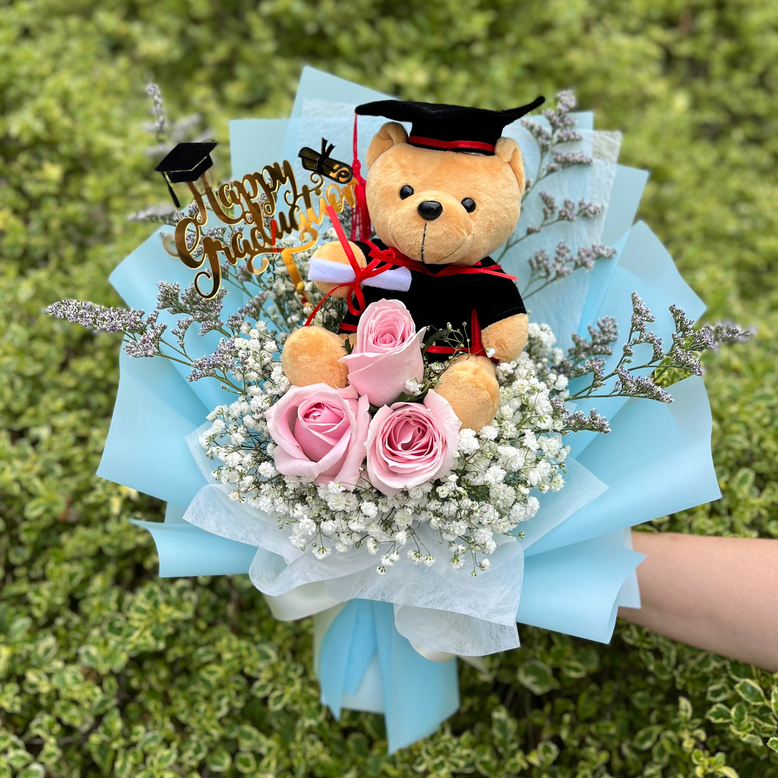 Graduation Bouquet, Graduation Bear